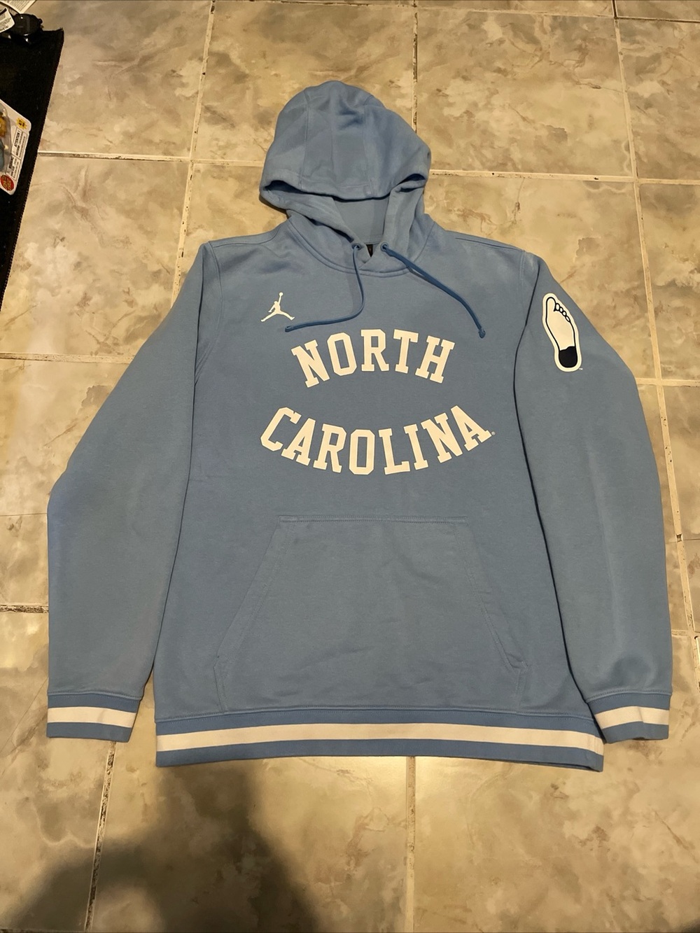 Nike Jordan North Carolina Tar Heels Hoodie Men’s L Jumpman NCAA